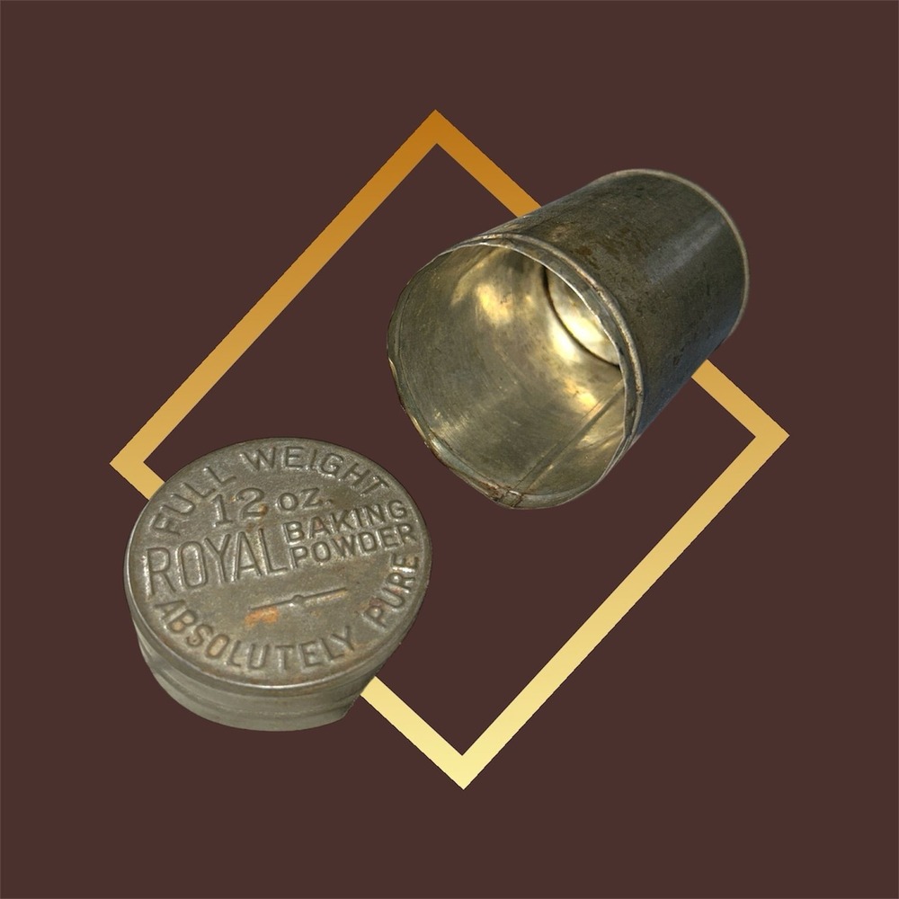 Vintage Baking Powder Royal Baking Powder 12oz Tin